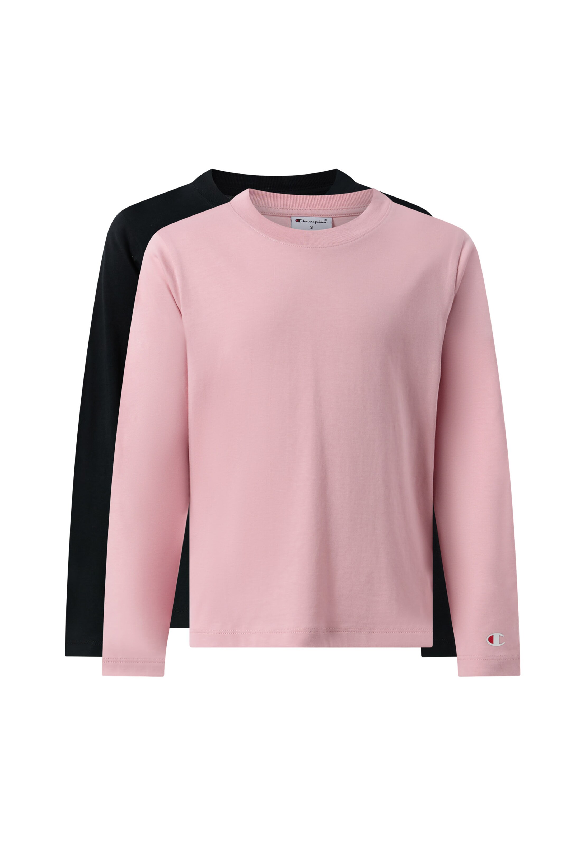 Champion Shirt in 104 in rosa / schwarz, Produktansicht