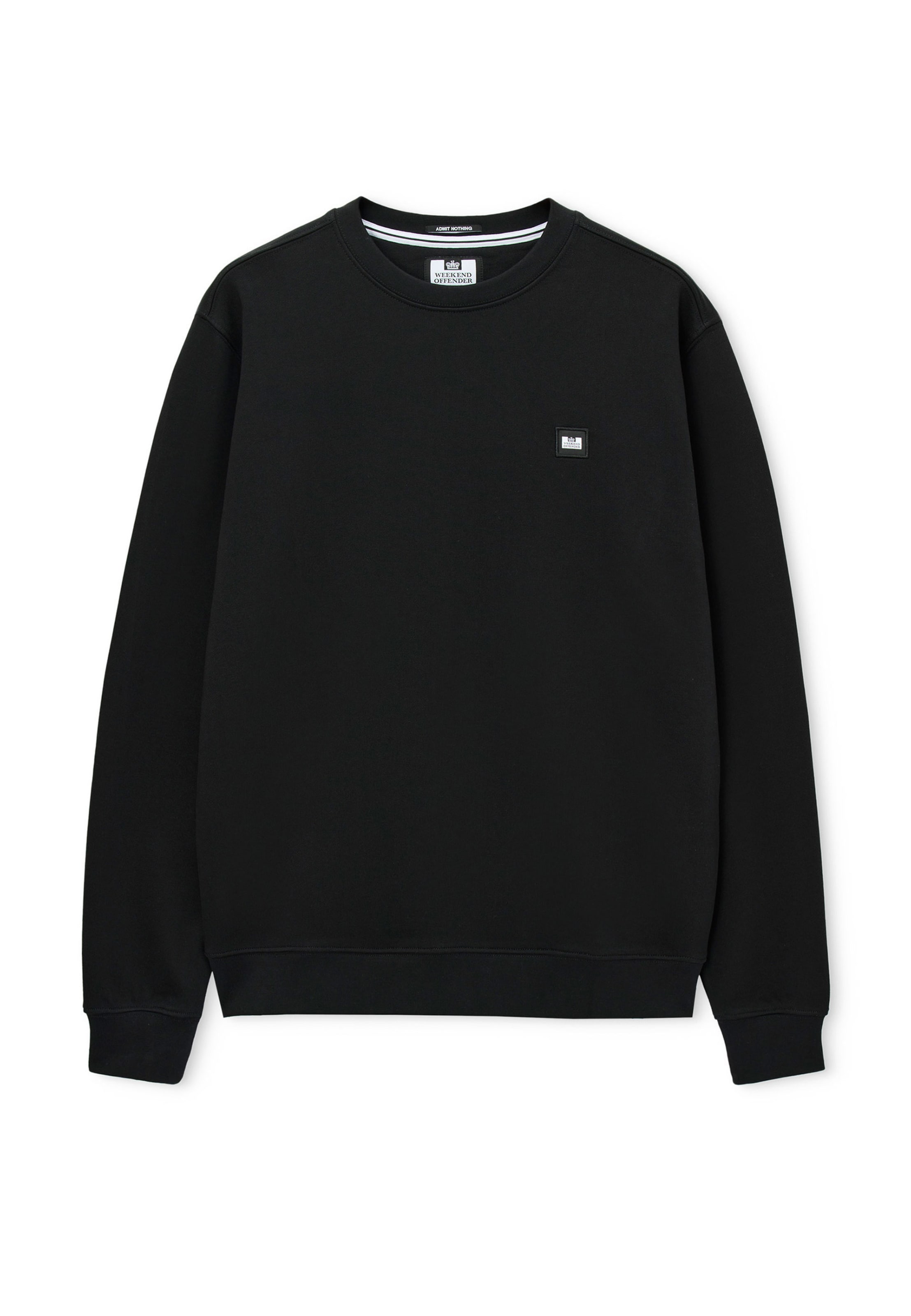 Sweat-shirt 'Ferrer' Weekend Offender en noir : devant