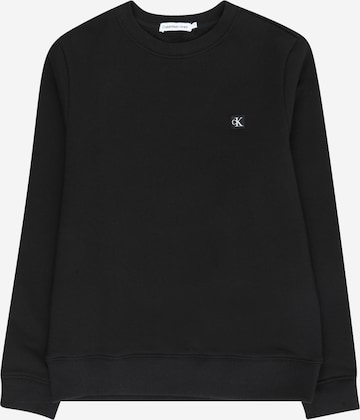 Calvin Klein Jeans Sweatshirt in Black: front