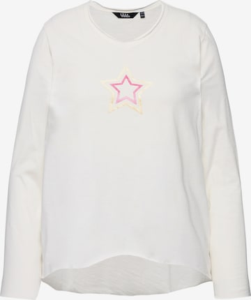 Ulla Popken Shirt in Weiß: Vorderseite