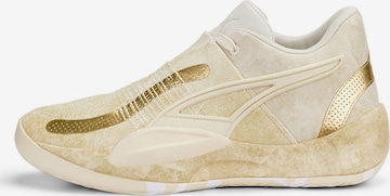 Scarpa sportiva 'Rise Nitro Nephrite' di PUMA in oro: frontale