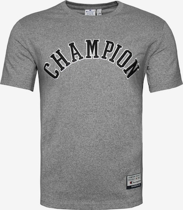 Champion Authentic Athletic Apparel T-Shirt in Grau: predná strana