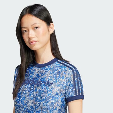 ADIDAS ORIGINALS Shirt 'Adidas Originals x Liberty London' in Blue