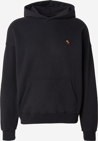 Abercrombie & Fitch Collegepaita värissä musta: etupuoli