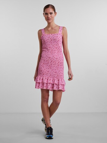 PIECES Платье 'Taylin' в Ярко-розовый