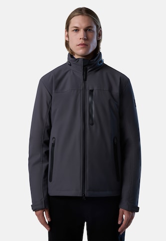North Sails Performance Jacket in Grey: front