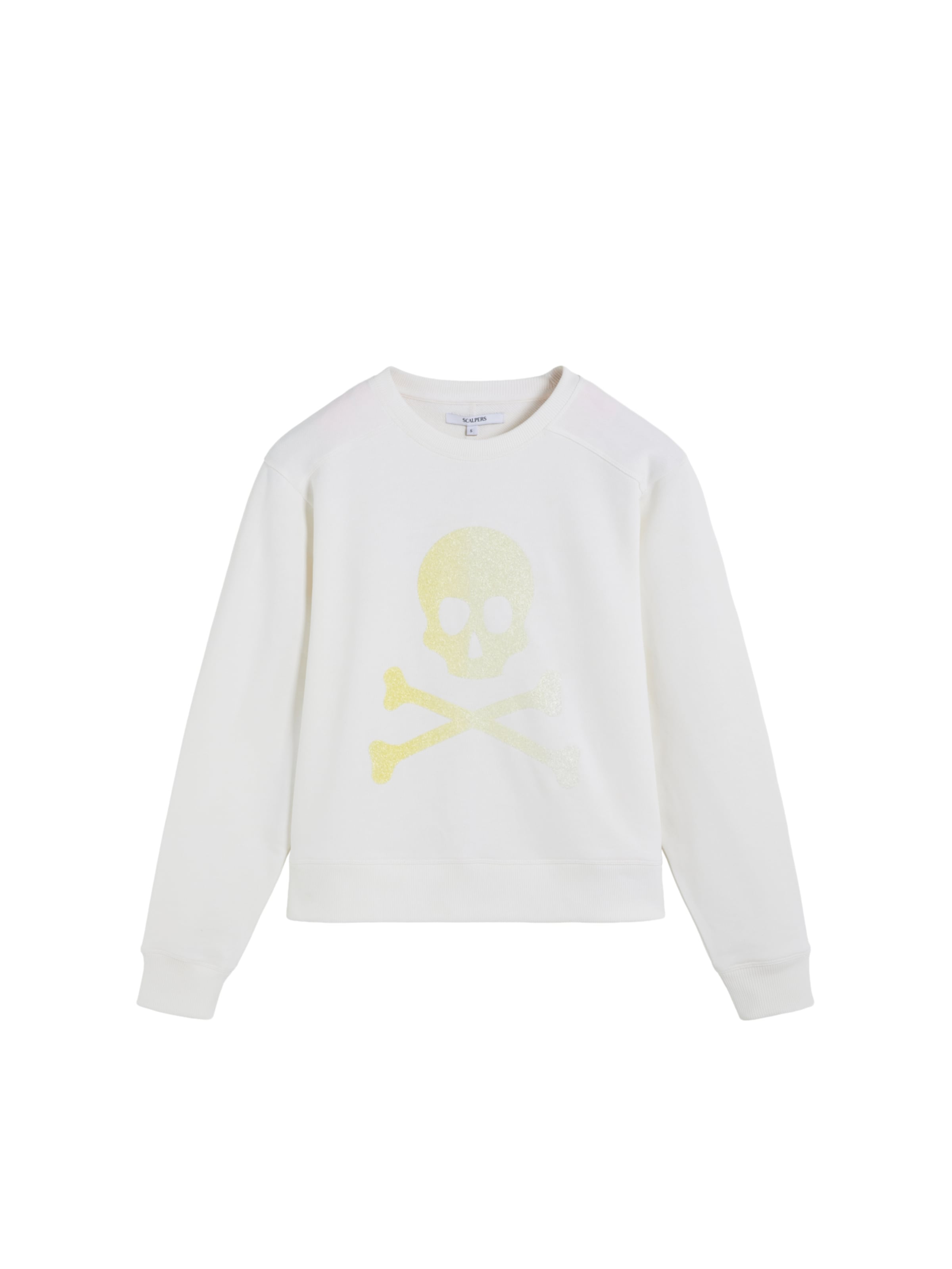 Scalpers Mikina ' ' - Béžová: predná strana