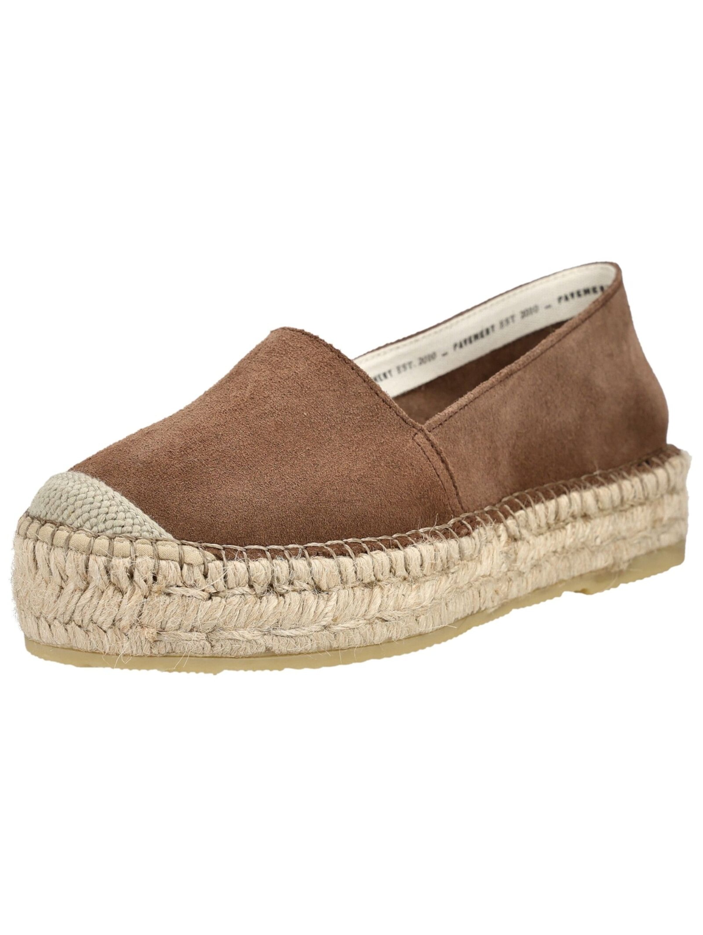 Espadrillas 'Ida' di PAVEMENT in marrone: frontale