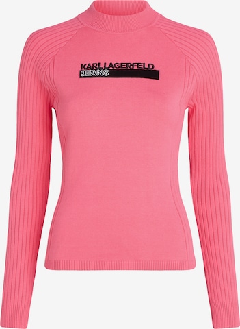 Karl Lagerfeld - Top em rosa: frente