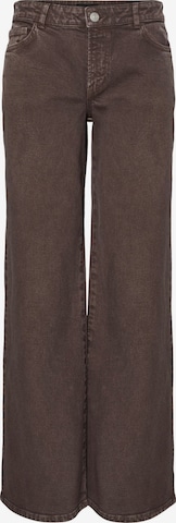 PIECES Jeans 'PCSELMA LW' i brun: forside