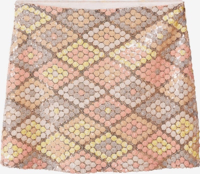 MANGO Skirt 'SURI' in Yellow / Gold / Light orange / Pink, Item view