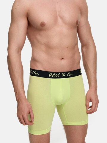 Phil & Co. Berlin Boxer shorts ' Long Boxer Briefs' in Black