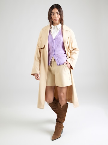 King Louie Kardigán 'Farfalle' - Fialová