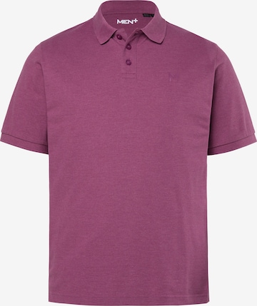Men Plus Shirt in Pink: front