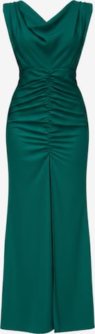 Ombre Abendkleid in Grün: Vorderseite