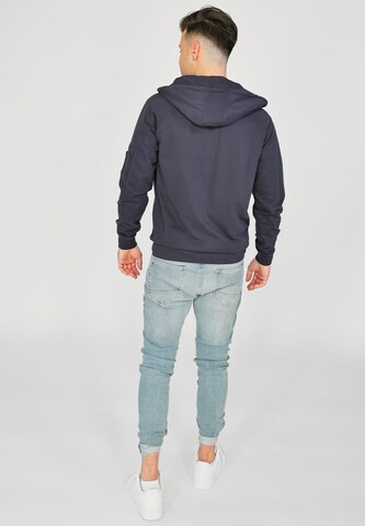 TOP GUN Sweatvest ' ' in Blauw