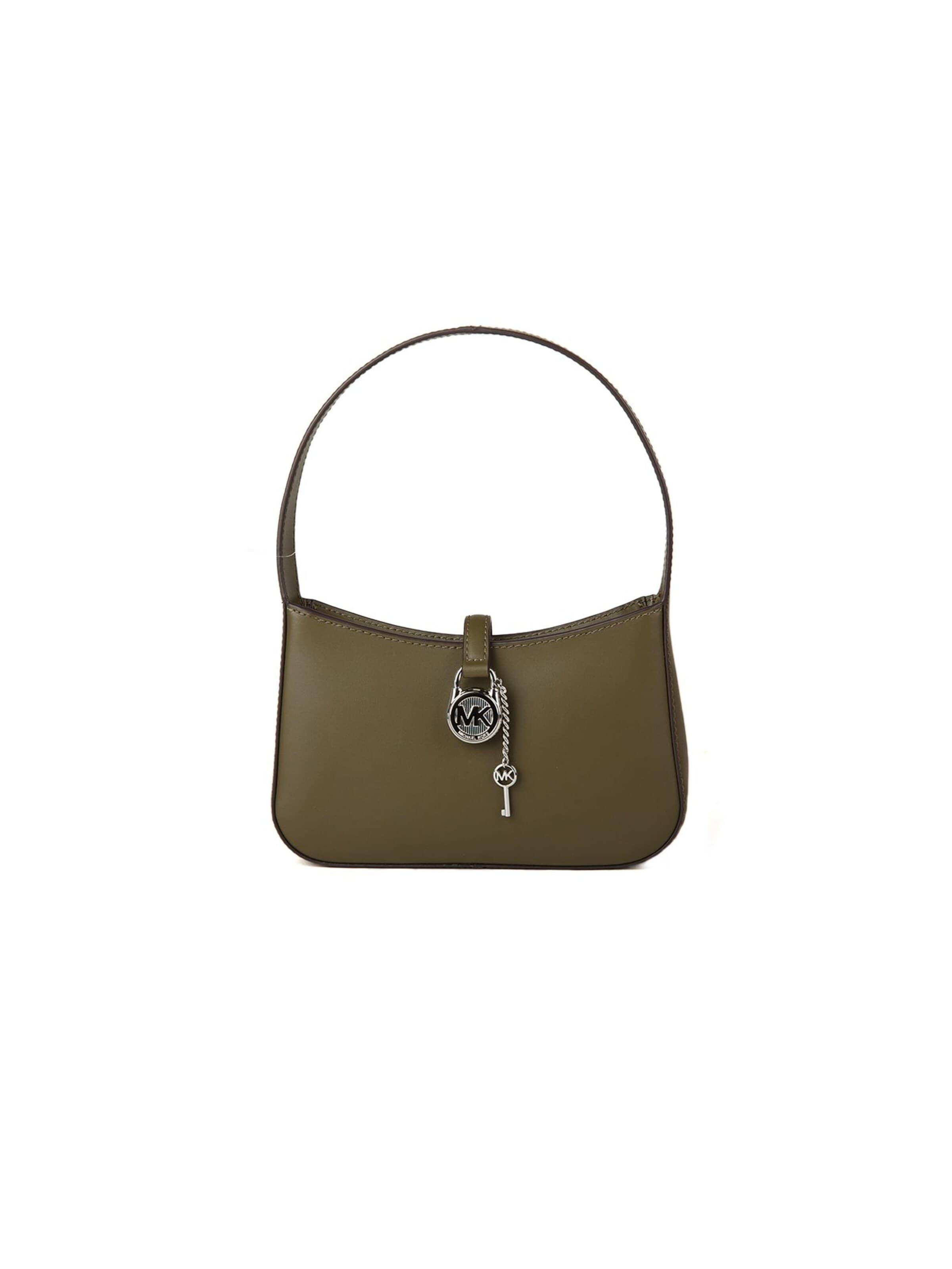 Michael Kors Handbag 'Lyra Small Pouchette' in Green: front