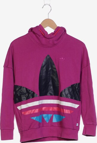 ADIDAS ORIGINALS Sweatshirt & Zip-Up Hoodie in S in Pink: front