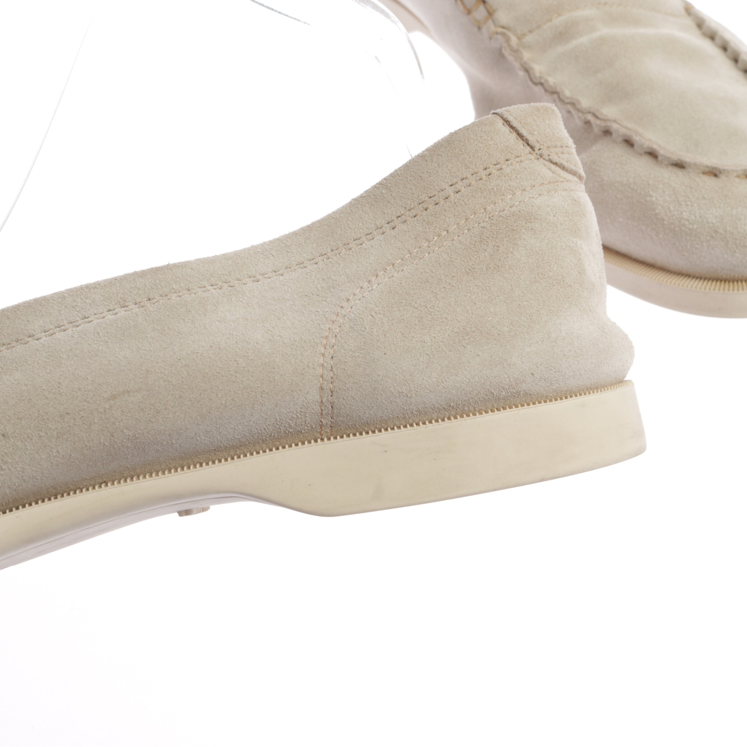 John Lobb Flats & Loafers in 44,5 in White