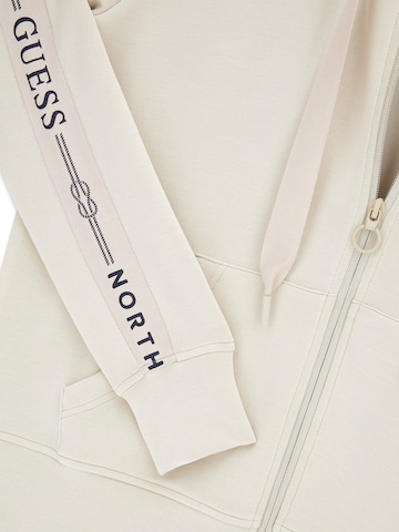 GUESS - Sudadera con cremallera en gris