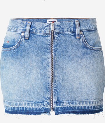 Jupe Tommy Jeans en bleu : devant