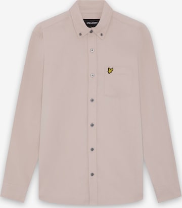 Lyle & Scott Regular fit Button Up Shirt in Pink: front