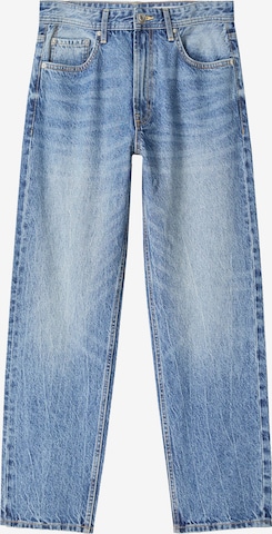 Regular Jean Bershka en bleu : devant