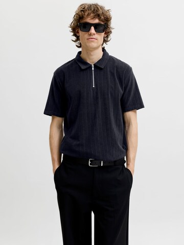 JACK & JONES Tricot 'Blaelijah' in Blauw: voorkant