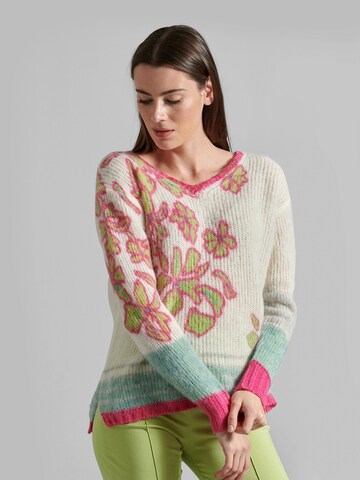 eve in paradise Pullover 'Brigitte' in Mischfarben