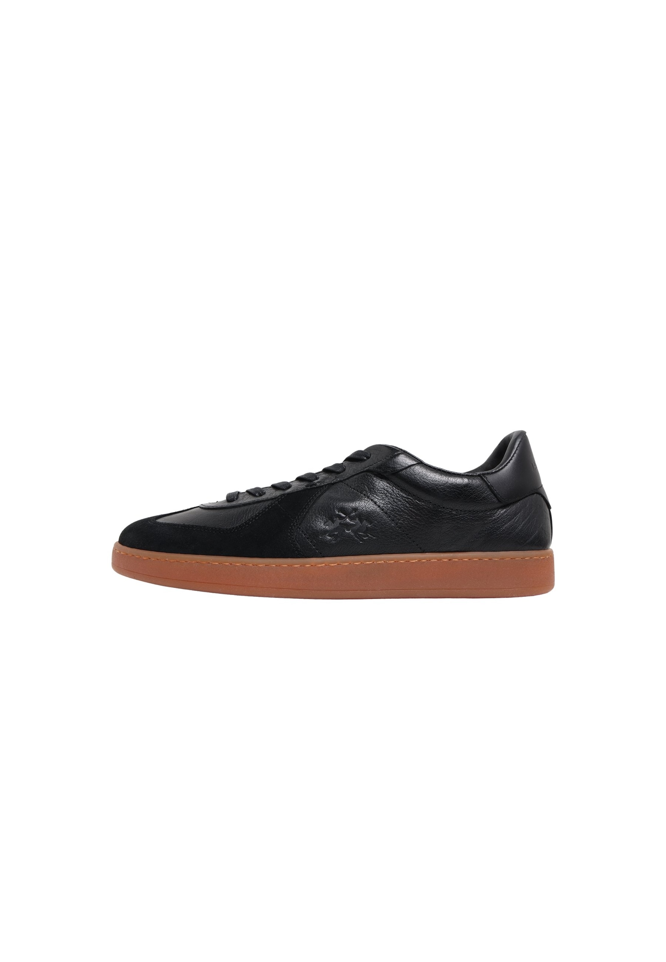 La Martina Sneakers in Black: front