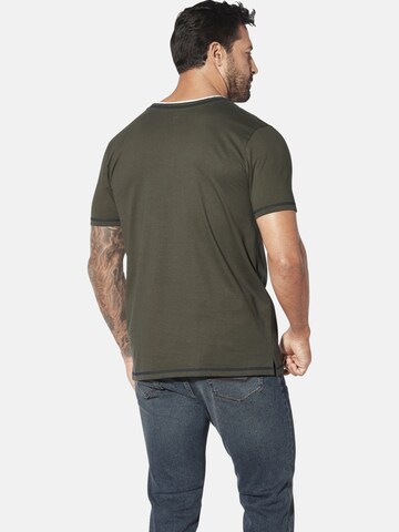 Jan Vanderstorm Shirt 'Haftor' in Green
