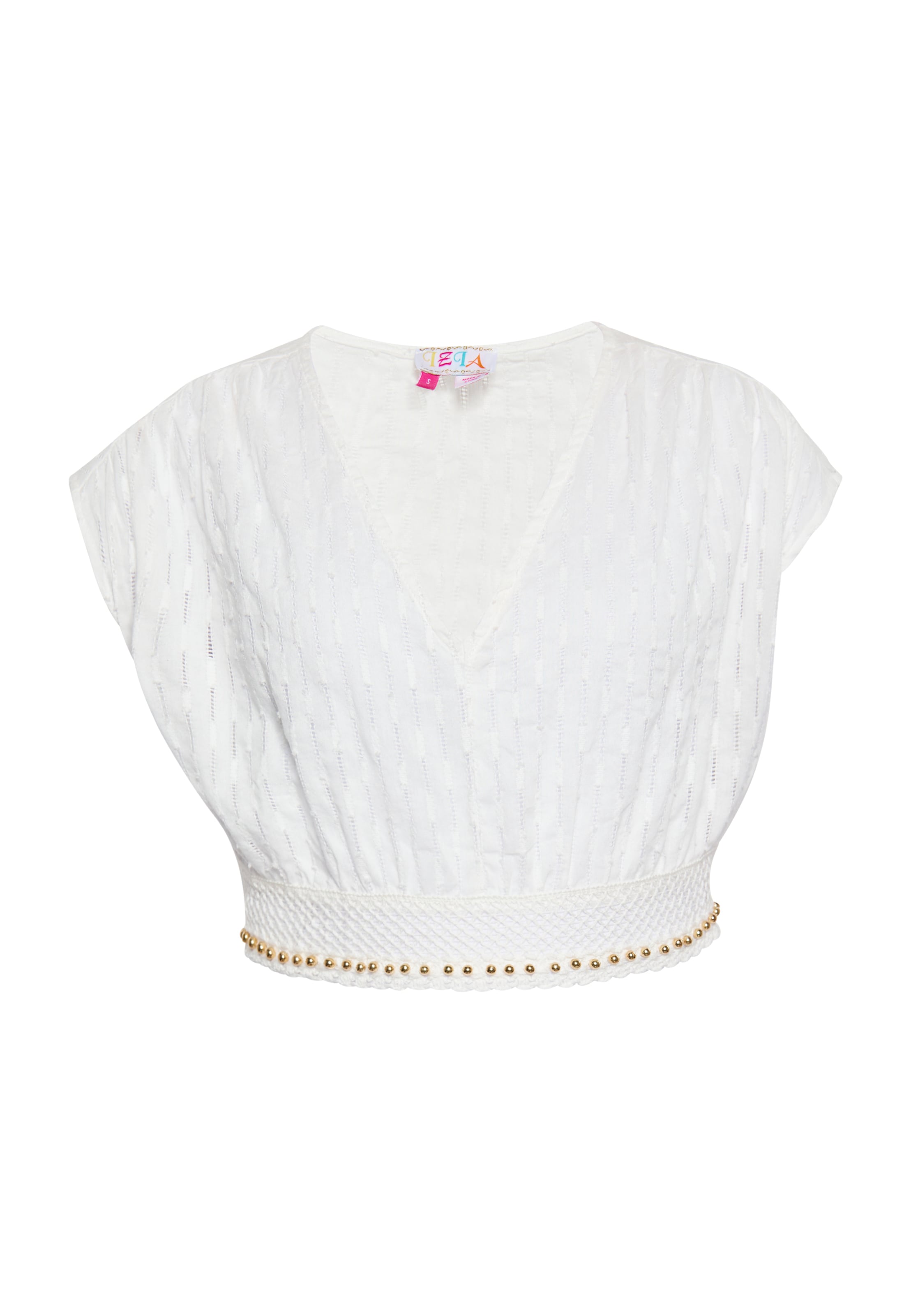 IZIA Μπλούζα σε λευκό: μπροστά