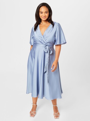 SWING Curve Kleid in Blau