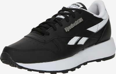 Sneaker low 'CLASSIC' Reebok pe negru / alb, Vizualizare produs