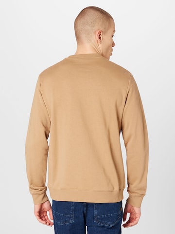 HUGO Red Sweatshirt 'Durago' in Beige