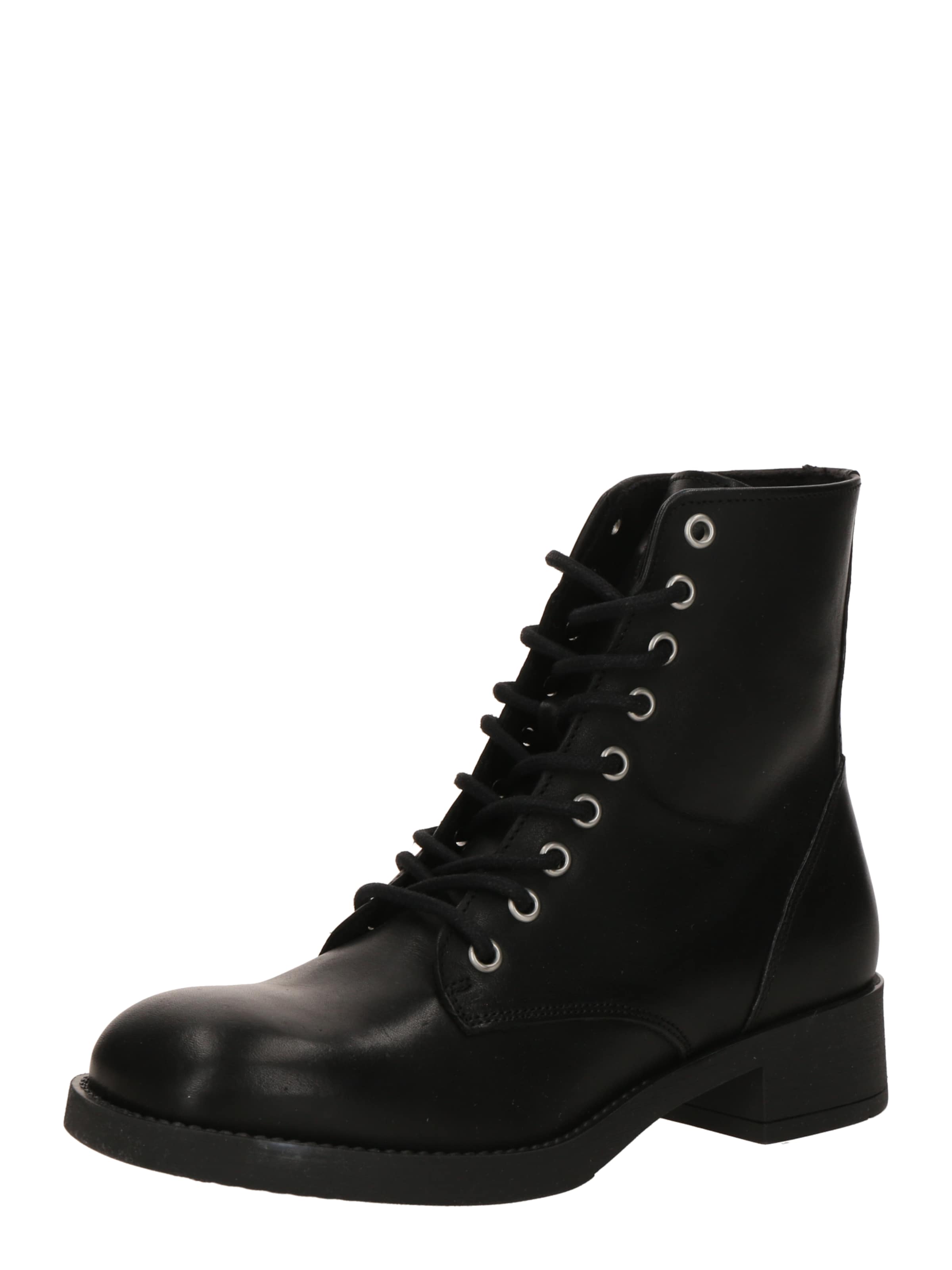 STEVE MADDEN Snørestøvletter 'Zady' i sort: forside