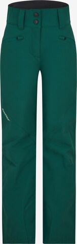 ZIENER Workout Pants 'ALIN' in Green: front