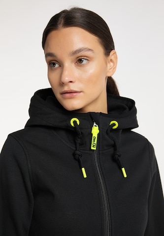 myMo ATHLSR Athletic Zip-Up Hoodie in Black