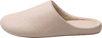 BONVERANO Slippers in Beige: front