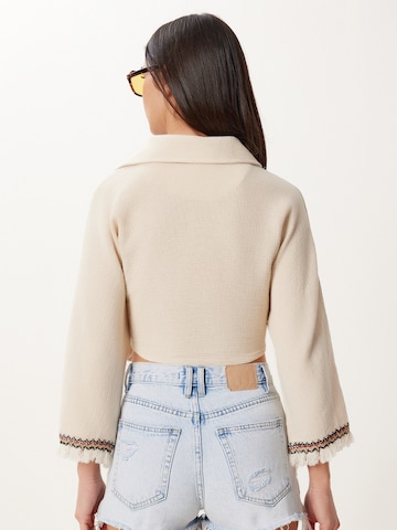 Happiness İstanbul Блуза в бежово