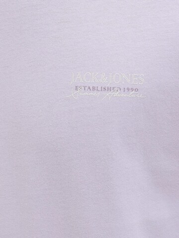 JACK & JONES Shirt 'JJSUMMER VIBES' in Purple