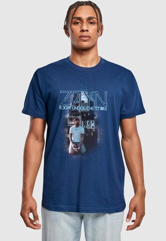 Maglietta 'Zayn - Speakers Under The Stars' di Merchcode in blu: frontale
