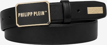 Philipp Plein Belt 'Philipp Plein Tm' in Black: front