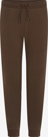 Kabooki Regular Broek 'PETE 100' in Bruin: voorkant