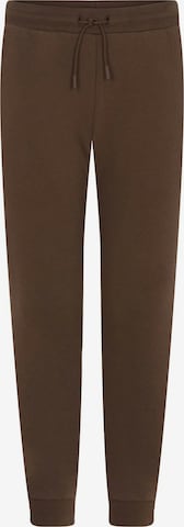 Kabooki Regular Broek 'PETE 100' in Bruin: voorkant