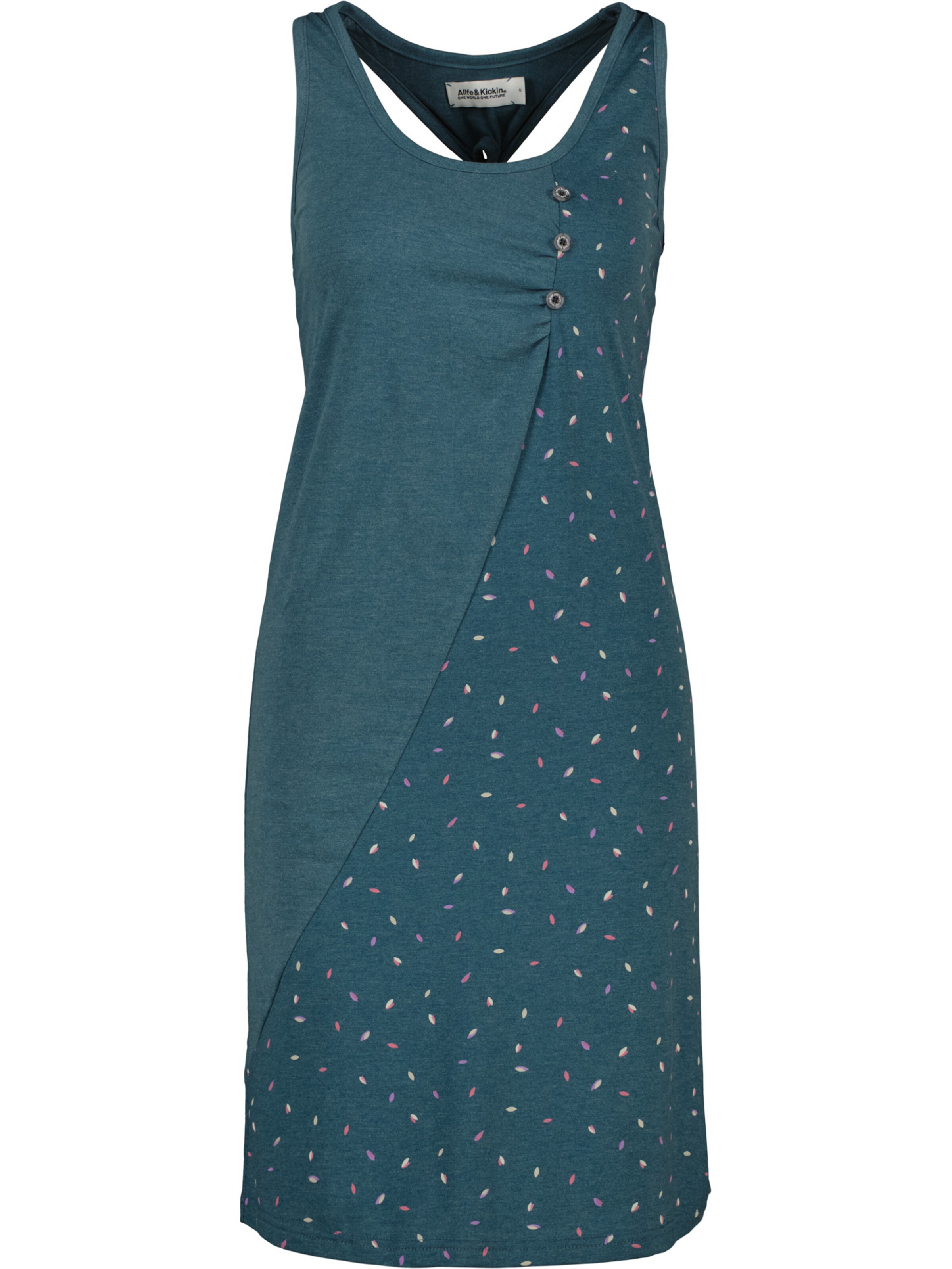 alife & kickin Kleid 'CameronAK' in Grün: Vorderseite