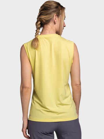 T-shirt fonctionnel 'Vietas' Schöffel en jaune