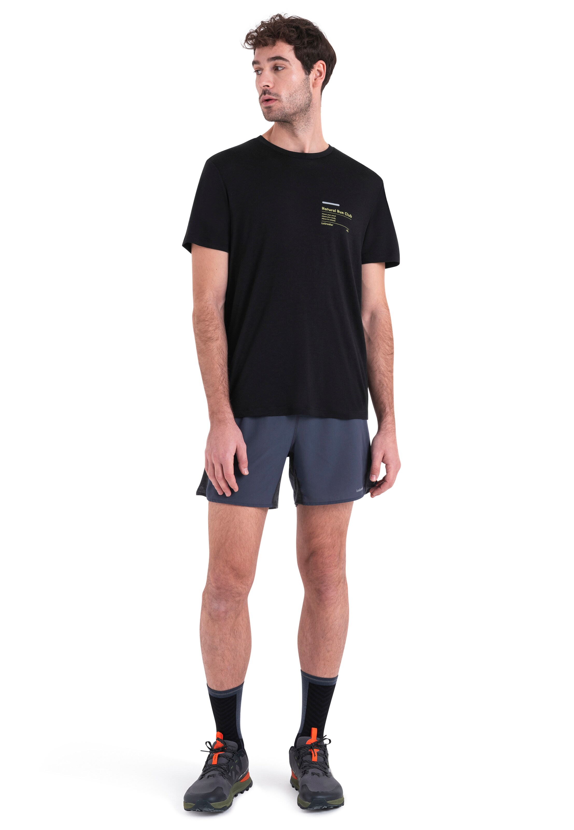 ICEBREAKER Performance Shirt 'Tech Lite III' in Black