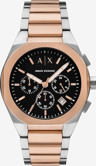 Analoginis (įprasto dizaino) laikrodis 'AX4180' iš ARMANI EXCHANGE, spalva – rožinio aukso spalva / juoda / sidabrinė / balta, Prekių apžvalga