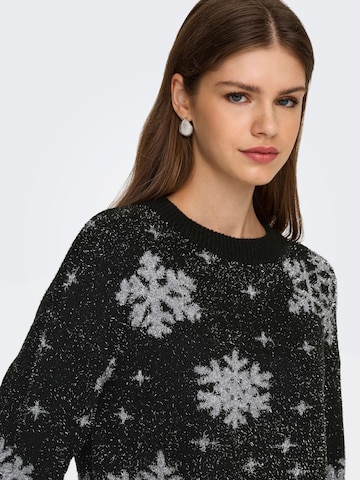 Pullover 'XMAS' di ONLY in nero
